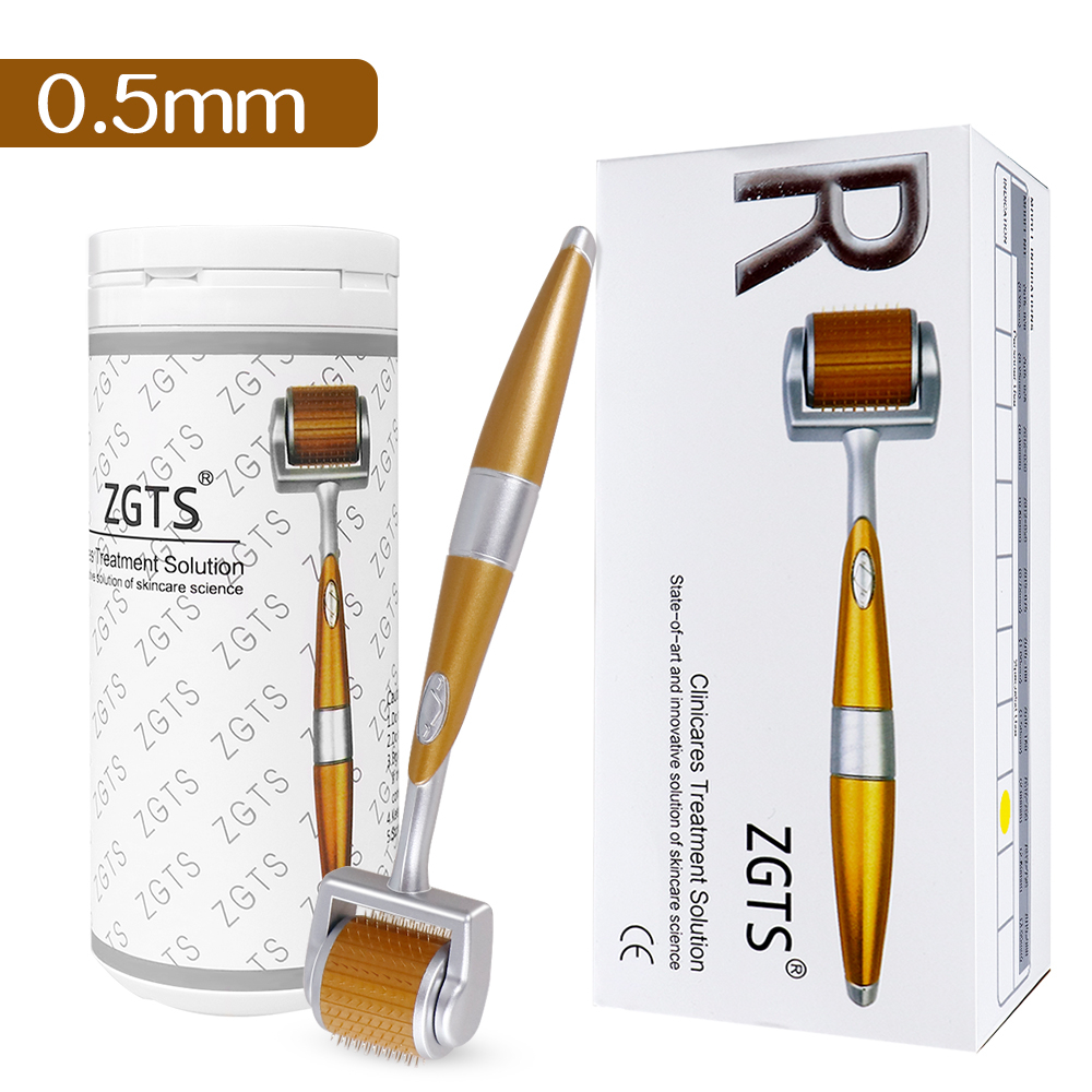 ZGTS 192 Gold Derma Roller 0.5mm